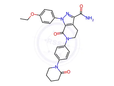 Chemical structure of Apixaban Impurity 108