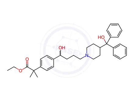 Chemical structure of Fexofenadine Impurity 10