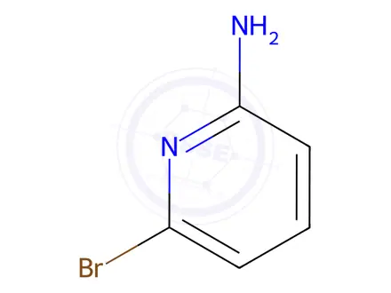 Chemical structure of 2-Amino-6-bromopyridine