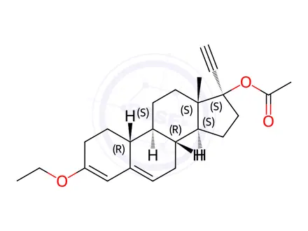 Chemical structure of Norethindrone Acetate Impurity 9 (Norethindrone Acetate EP Impurity I)