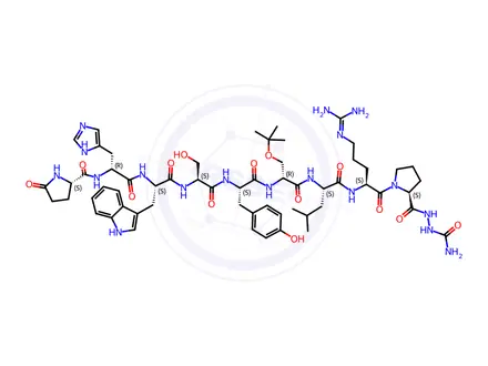Chemical structure of Goserelin EP Impurity G