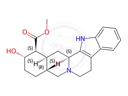 Chemical structure of Yohimbine Impurity 3(Corynantheine)