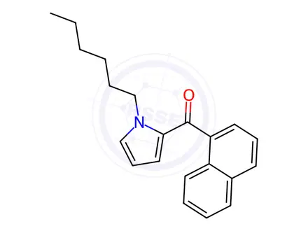 Chemical structure of JWH-031 2’-Isomer