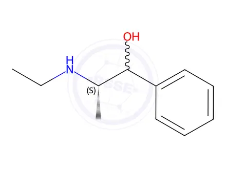 Chemical structure of N-Ethyl-dl-norephedrine Hydrochloride