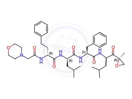 Chemical structure of Carfilzomib Impurity 49