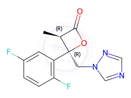 Chemical structure of Isavuconazole Impurity 19