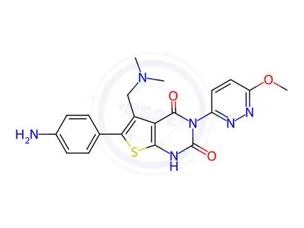 Chemical structure of Relugolix Impurity 93