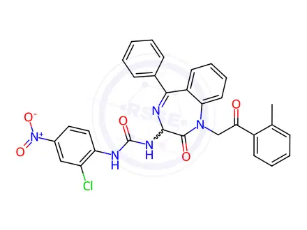Chemical structure of YM 022 Impurity 175