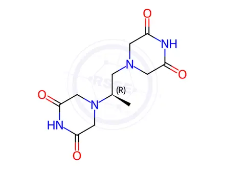 Chemical structure of Dexrazoxane Impurity A