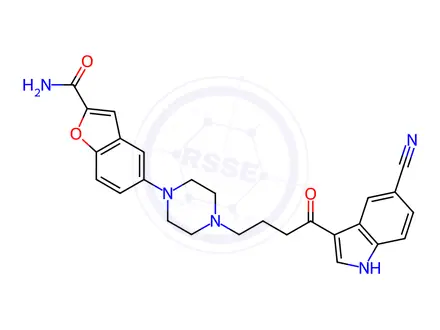 Chemical structure of Vilazodone Impurity 14