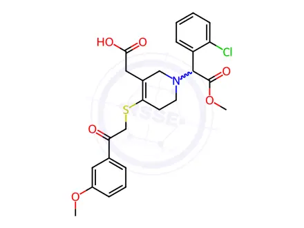 Chemical structure of Clopidogrel Impurity 6