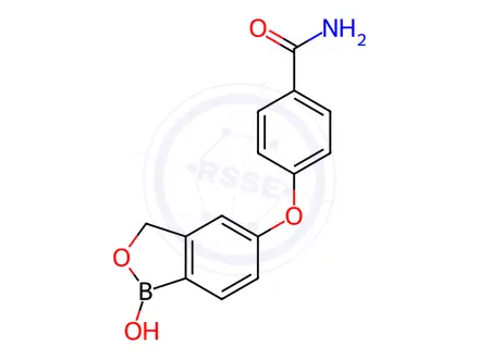 Chemical structure of Crisaborole Impurity 8