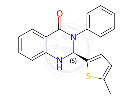 Chemical structure of (S) enantiomer racemates CAS:1429192-00-6
