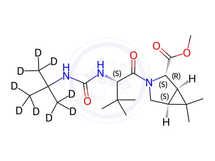 Chemical structure of Boceprevir Metabolite M4-d9 Methyl Ester