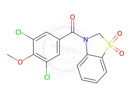 Chemical structure of Dotinurad Impurity 13