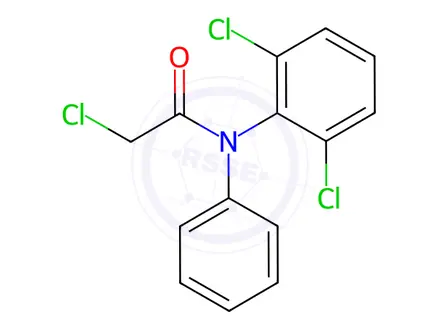 Chemical structure of Diclofenac sodium Impurity H