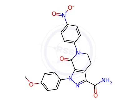 Chemical structure of Apixaban Impurity 104