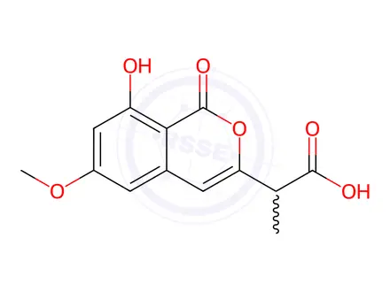 Chemical structure of NM 3 (Isocoumarin)