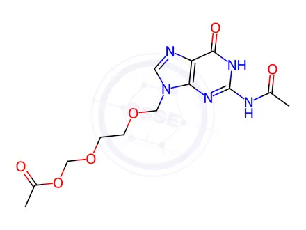 Chemical structure of Acyclovir EP Impurity N