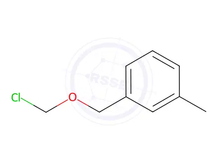 Chemical structure of 1-((Chloromethoxy)methyl)-3-methylbenzene