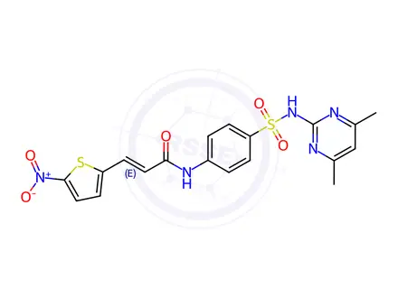 Chemical structure of Sulfadimidine Impurity 9