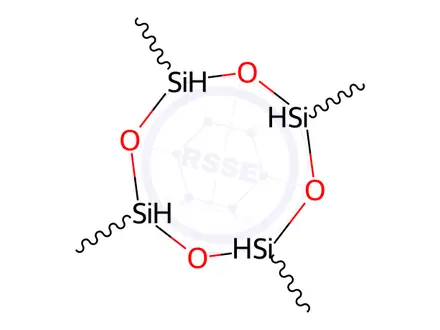 Chemical structure of 2,4,6,8-Tetramethylcyclotetrasiloxane