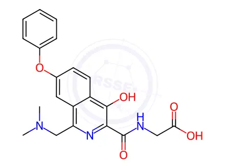 Chemical structure of Roxadustat Impurity 37