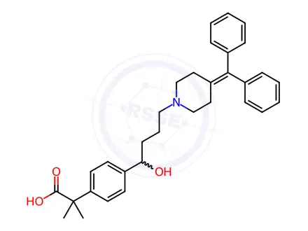 Chemical structure of Fexofenadine EP Impurity G