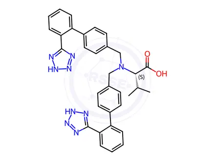 Chemical structure of Valsartan Impurity 52