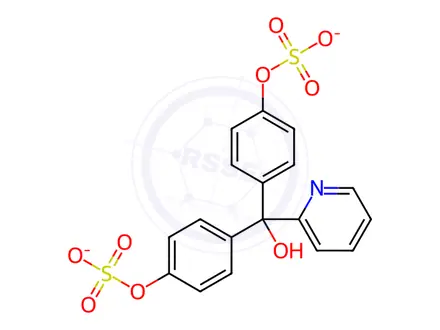Chemical structure of Picosulfate Benzyl Alcohol Disodium Salt