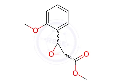Chemical structure of Methyl 3-(2-methoxyphenyl)oxirane-2-carboxylate