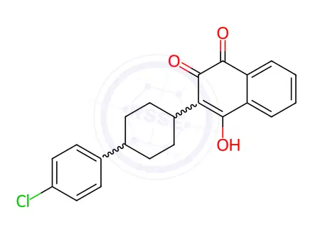 Chemical structure of Atovaquone Impurity 14