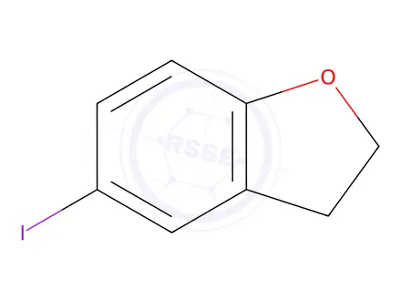 Chemical structure of 5-Iodo-2,3-dihydro-1-benzofuran