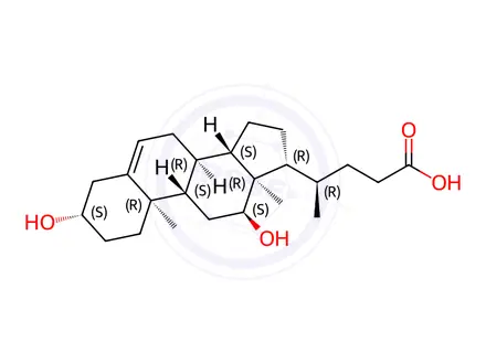 Chemical structure of Allocholic Acid Impurity 29