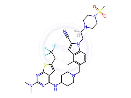 Chemical structure of Ziftomenib Impurity 13