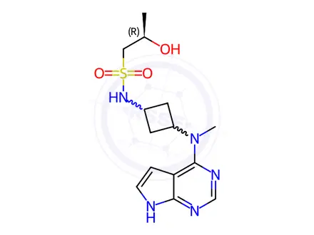 Chemical structure of Abrocitinib Metabolite M3