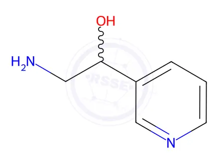 Chemical structure of 2-Amino-1-(pyridin-3-yl)ethan-1-ol dihydrochloride