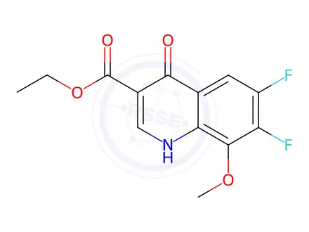 Chemical structure of Ofloxacin Impurity 32
