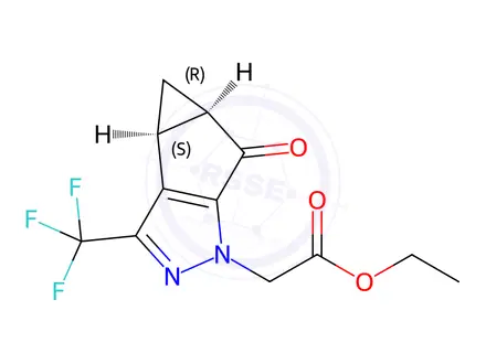 Chemical structure of Lenacapavir Impurity 17