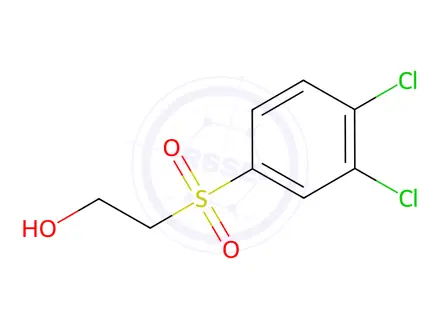 Chemical structure of 2-((3,4-Dichlorophenyl)sulfonyl)ethan-1-ol
