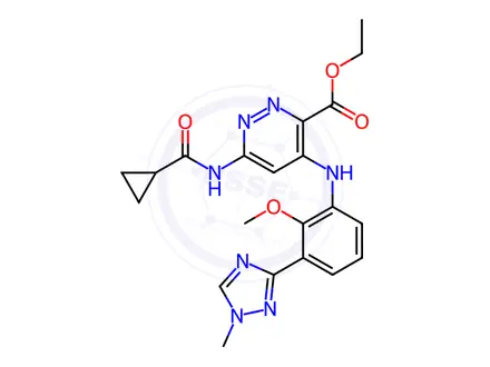 Chemical structure of Deucravacitinib Impurity 19