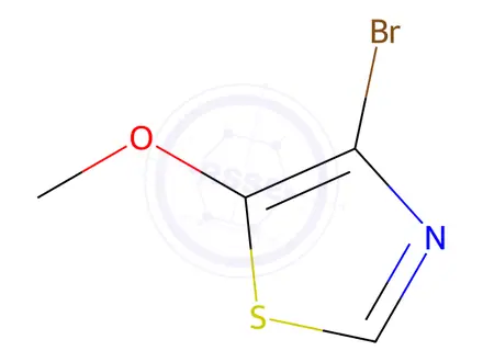 Chemical structure of Thiazole, 4-bromo-5-methoxy-