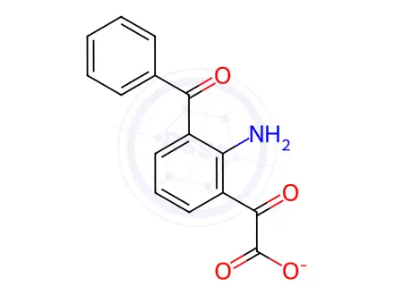 Chemical structure of Bromfenac Impurity 23 Sodium Salt