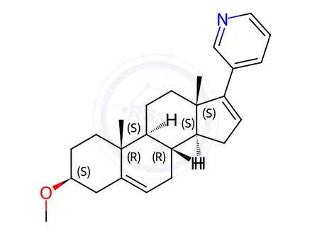 Chemical structure of Abiraterone Acetate Impurity 102