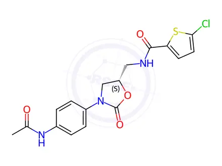 Chemical structure of Rivaroxaban Impurity 143