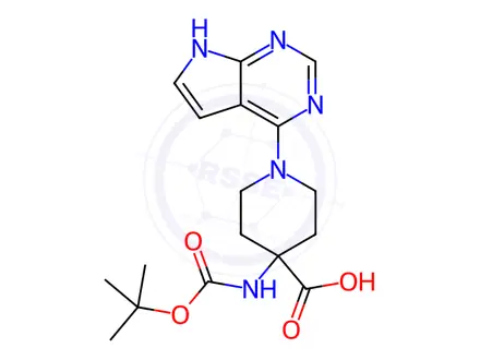 Chemical structure of Capivasertib Impurity 4