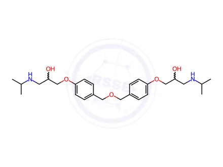 Chemical structure of Bisoprolol EP Impurity D