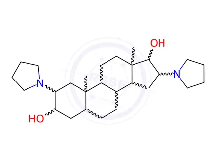 Chemical structure of Rocuronium Bromide Impurity 34