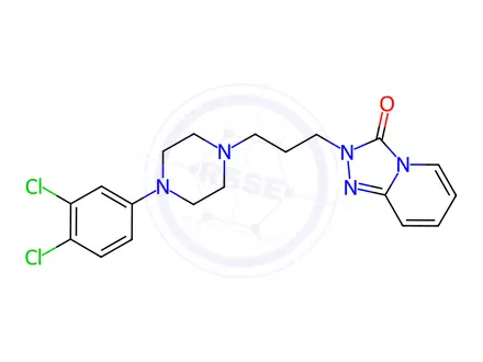 Chemical structure of Trazodone Hydrochloride Impurity 18 Monomer (Trazodone Hydrochloride EP Impurity J)