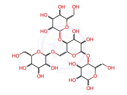 Chemical structure of Icodextrin (MW~1,638)